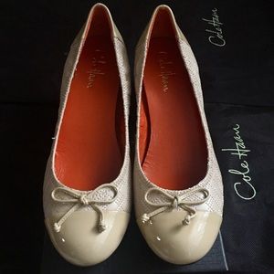 Cole Haan Air Tali Quilted Wedge, Nougat